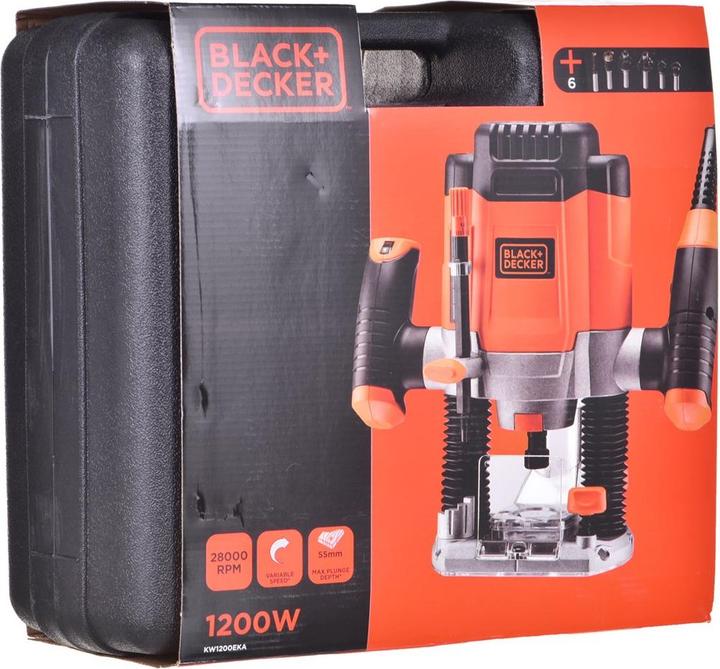Immagine prodotto Black & Decker & Decker KW1200EKA-QS Tile Router