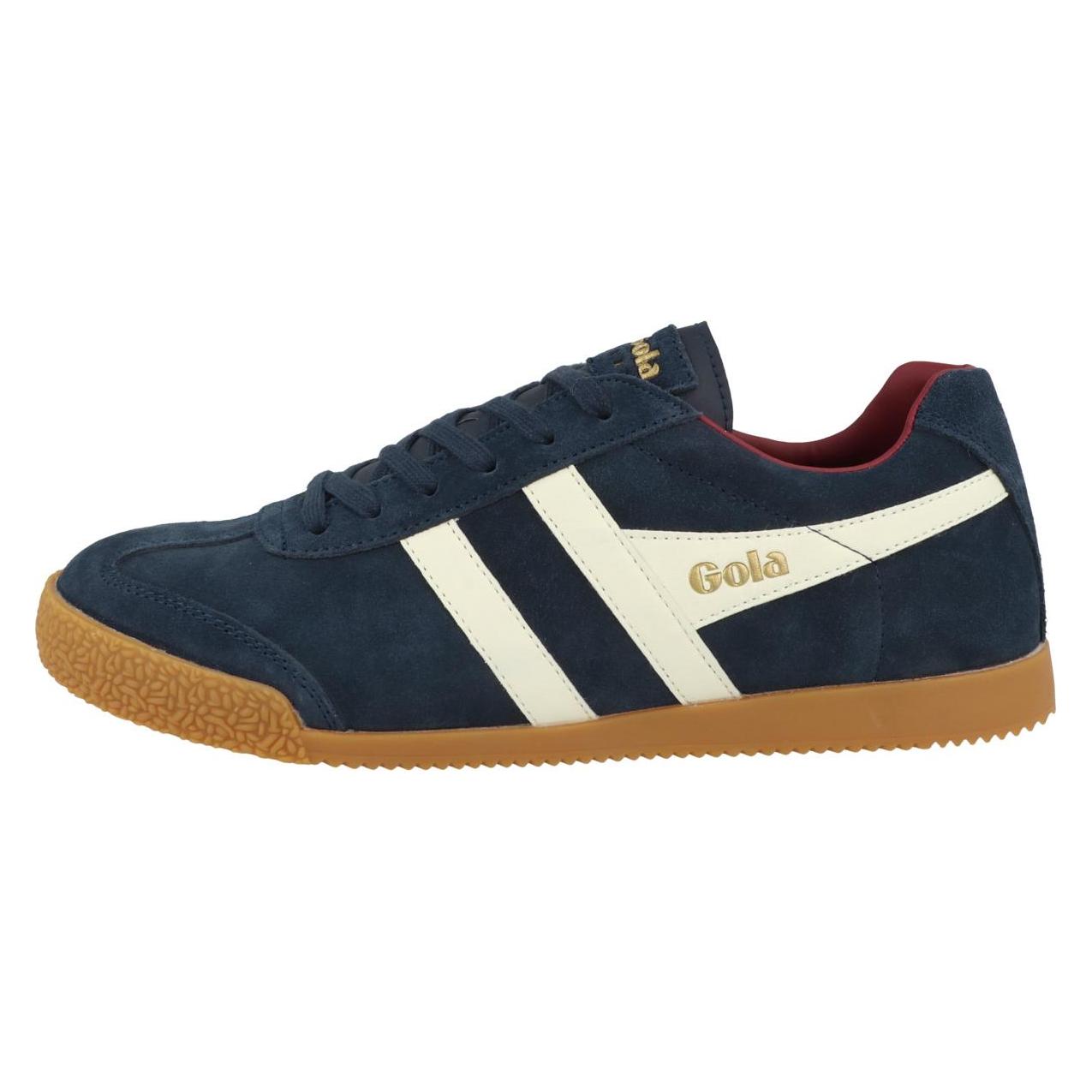 Gola, Herren, Sneakers, Harrier Suede - 62151, Blau, (44)
