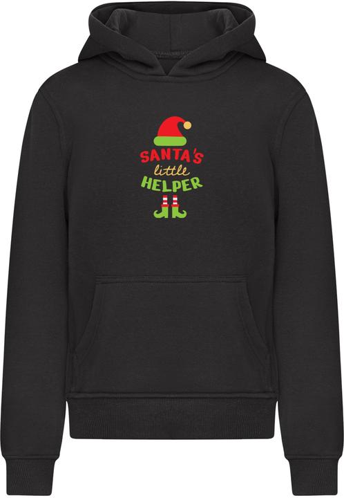 Produktbild Merchcode Kids Christmas Santa's Little Helper Hoody - 182089 (122, 128)