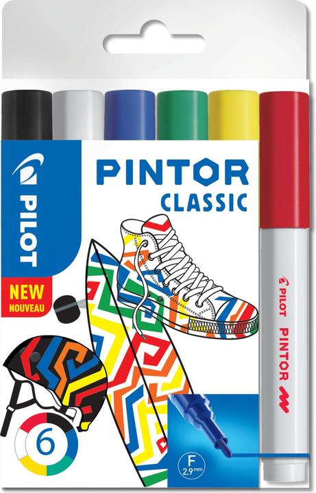 Actual product image Pilot Pintor Fine Set of 6 Standard (6x)