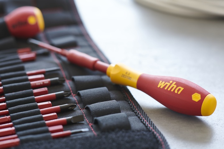 Productafbeelding Wiha Verwisselbare messenset (Schroeven met sleufkop, Torx (TX), Kruisvormig PZ, Phillipps kruissleuf (PH))