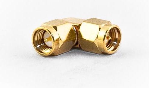 Produktbild Varia Adapter SMA-Stecker auf SMA-Stecker, gewinkelt 90°