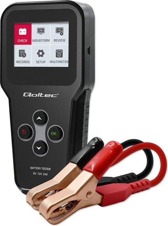 Image du produit Qoltec Digitaler Batterietester 3in1 mit LCD 6V
