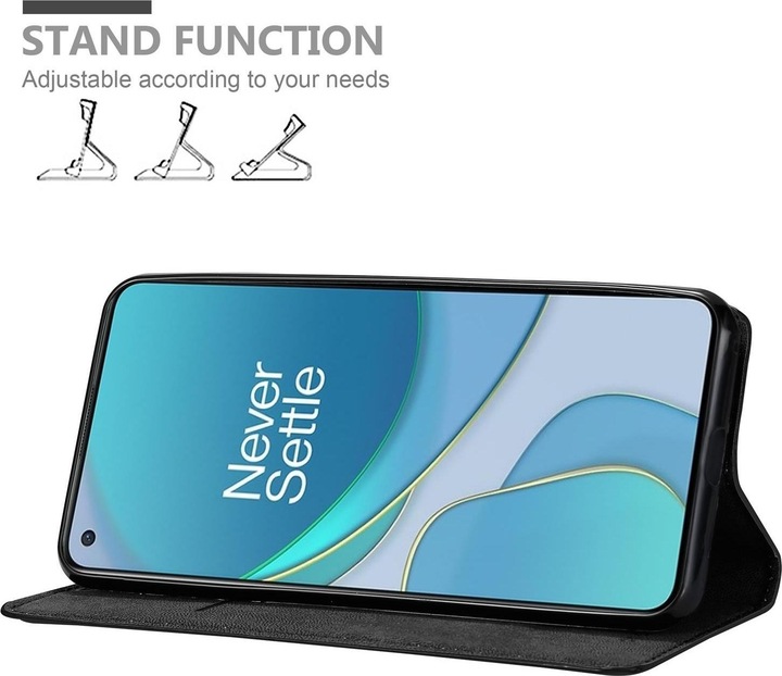 Produktbild Cadorabo Book Invisible Magnet Cover (OnePlus 8T)