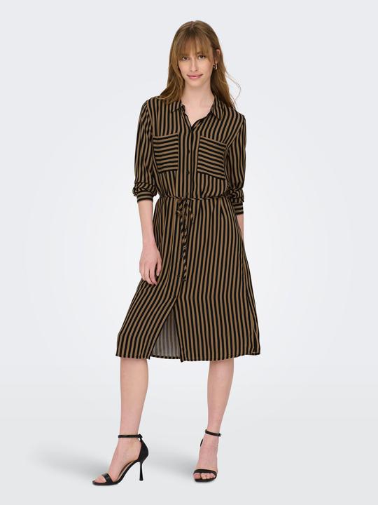 Image du produit JdY Longue robe chemisier à rayures (M)