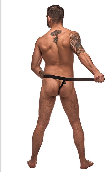 Actual product image Male Power Grip Rip Rip off Thong - L/XL (XL)