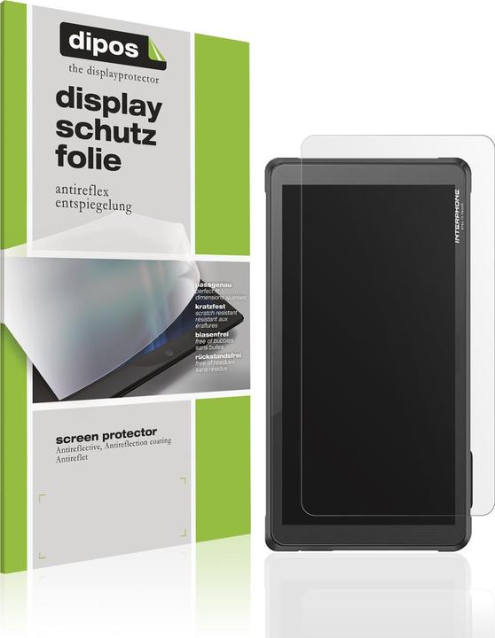 Actual product image Dipos Screen Protector Anti-Glare for Interphone RideSync