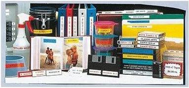 Actual product image Brother Tze-252 (2.40 cm, White, Red)