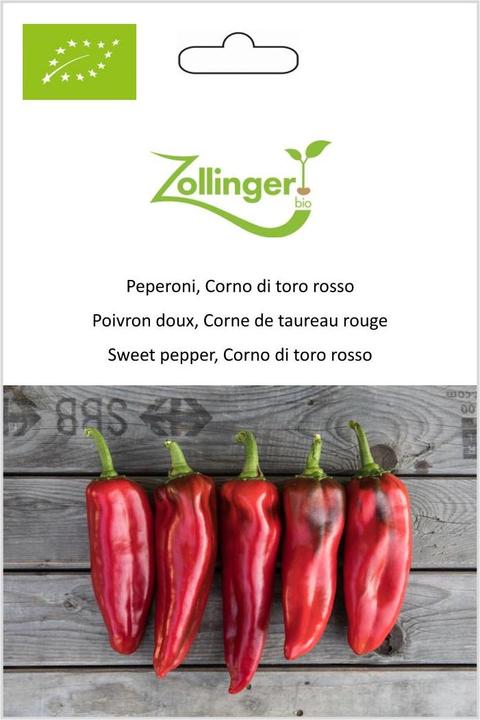 Immagine prodotto Zollinger Bio Peperoni, Corno di toro rosso