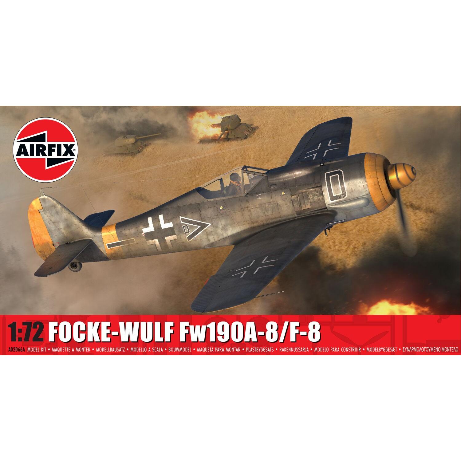 Airfix Focke-Wulf Fw190A-8/F-8 (A02066A)