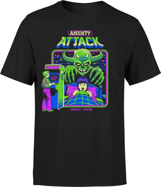 Produktbild Steven Rhodes Anxiety Attack TShirt Leuchtet im Dunkeln (S)