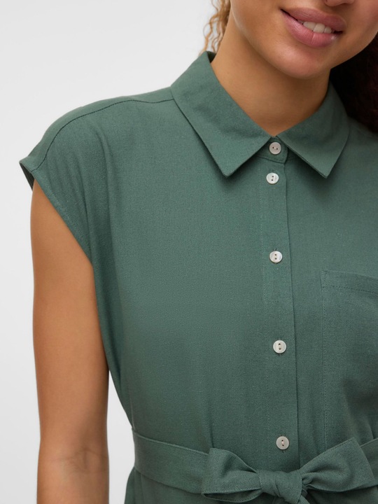 Immagine prodotto Vero Moda VMMYMILO Abito lungo abito camicia (L)