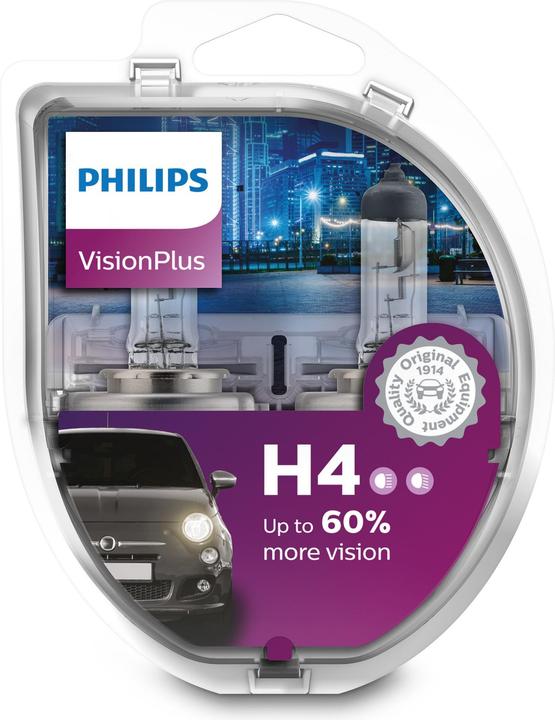 Image du produit Philips VisionPlus 12342VPS2 Lampe pour éclairage avant (H4)