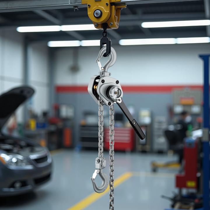 Produktbild Wiltec Mini Hebelzug bis 3t Handkettenzug 1,5m Hubhöhe Kettenzug Hebezeug