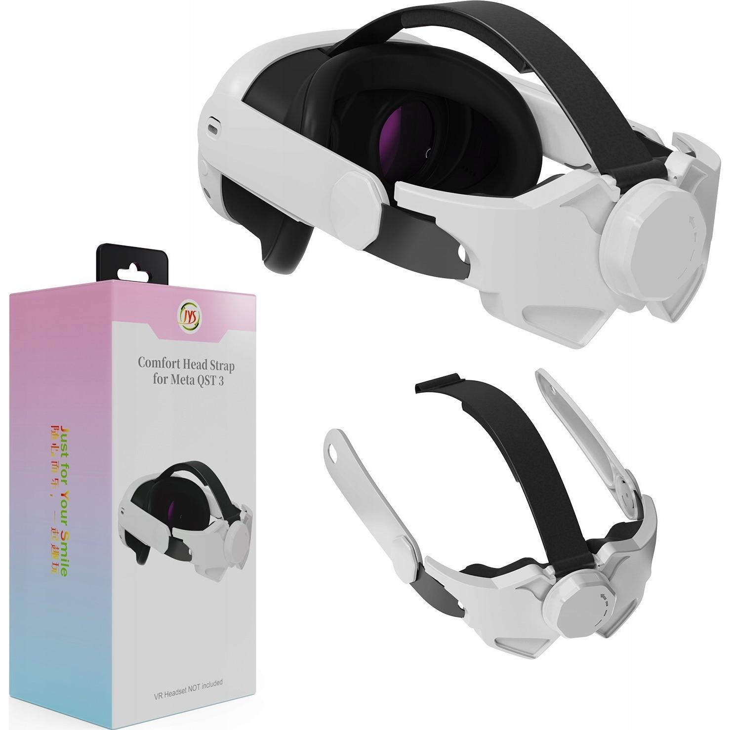 JYS Pasek Nasadka Strap Uchwyt Mocowanie Grip Do Gogli Okularów Vr Meta Quest 3 / Jys-mq010, Accessori VR + AR