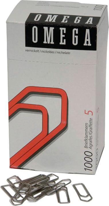 Actual product image Omega Paperclips (100 x)