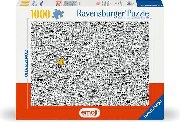 Produktbild Ravensburger Puzzle 12000606 - Emoji Challenge - 1000 Teile Emoji Puzzle für Erwachsene und Kinder (1000 Teile)