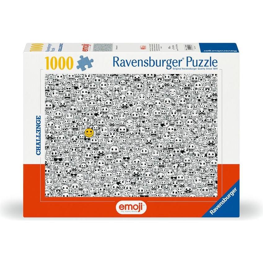 Ravensburger Puzzle 12000606 - Emoji Challenge - 1000 Teile Emoji Puzzle für Erwachsene und Kinder (1000 Teile)