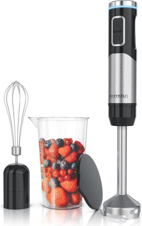 Arendo Kabelloser Stabmixer mit Zubehör-Set