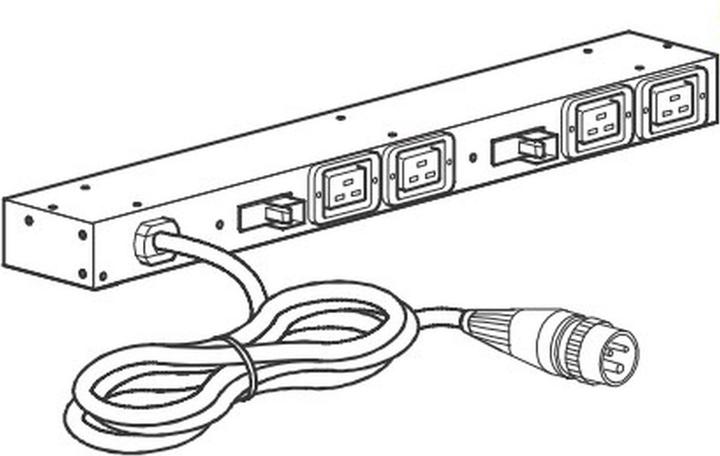 Actual product image APC Rack power distributor