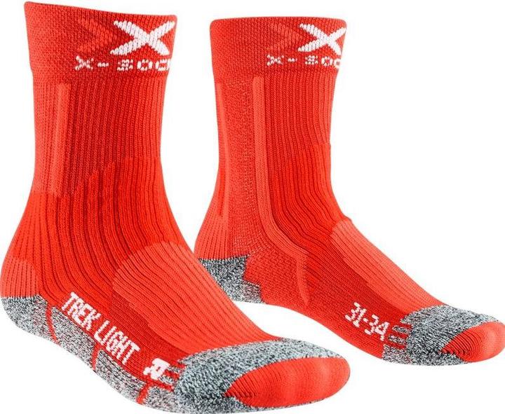 Produktbild X-Socks JR Trek X CTN stone grey melange/x-orange (24 - 26)