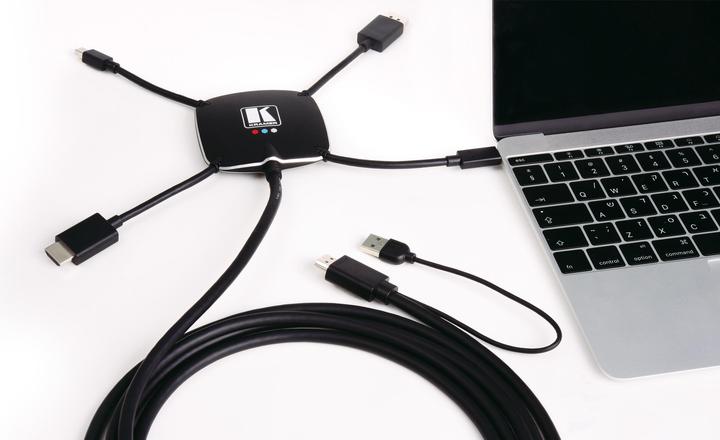 Actual product image Adapter cable active K-SPIDER (3 m, HDMI)
