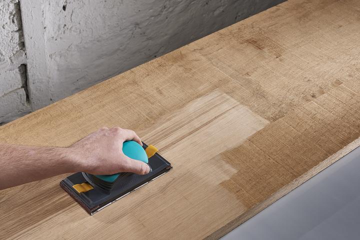 Productafbeelding wolfcraft wolfcraft 1 rol schuurpapier Kor. K180, 5mx93mm (180)