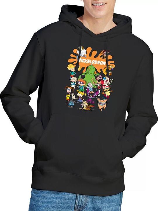 Immagine prodotto Nickelodeon Felpa con Cappuccio Gruppo Splat Uomo (XXL)