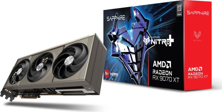 Image du produit Sapphire Nitro+ Radeon RX 9070 XT (16 Go)