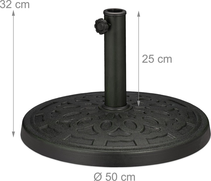 Image du produit Relaxdays Pied de parasol