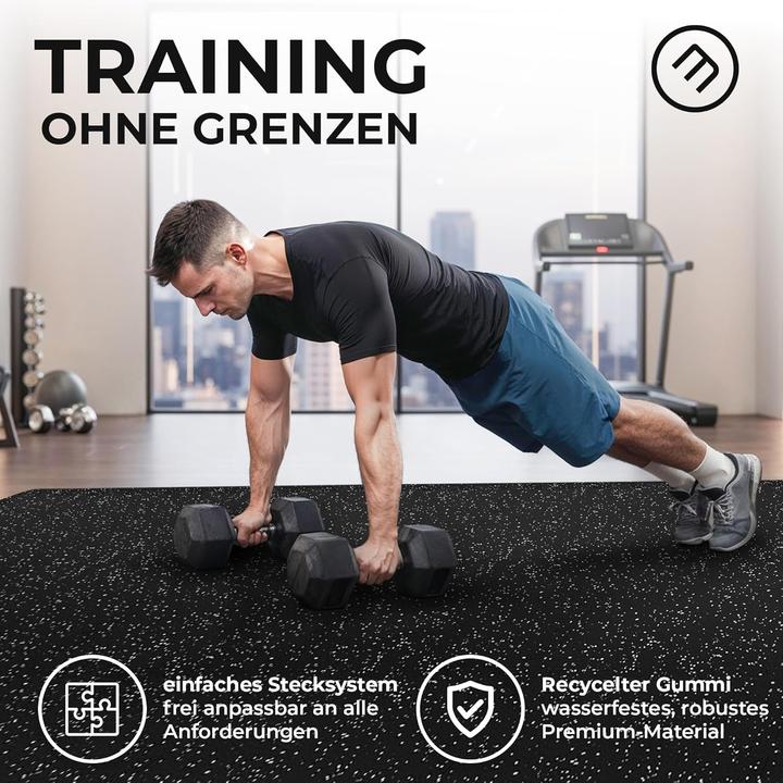 Actual product image BeMaxx Bodenschutzmatten Set (1 cm)