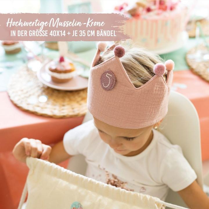 Actual product image Papierdrachen Birthday crown