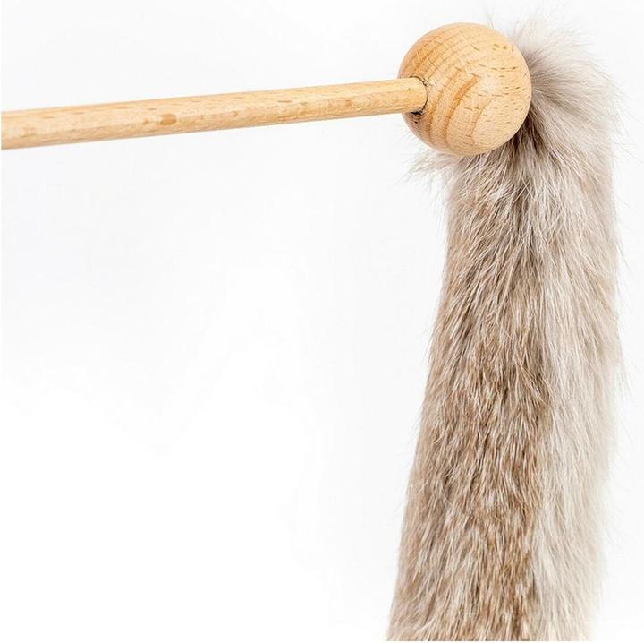 Actual product image Gloria Cat stick Niemeyeer wooden plush toy worm (Plush toy cat)