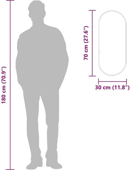 Immagine prodotto vidaXL Giorgatsas (30 x 70 cm)