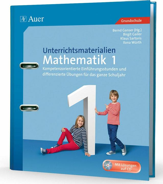 Produktbild Unterrichtsmaterialien Mathematik 1 (Deutsch, B. Gailer, B. Ganser, I. Würth, K. Sartoris, 2014)