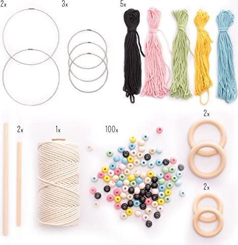 Actual product image Florence Vaessen Creative | Macramé Weaving Set