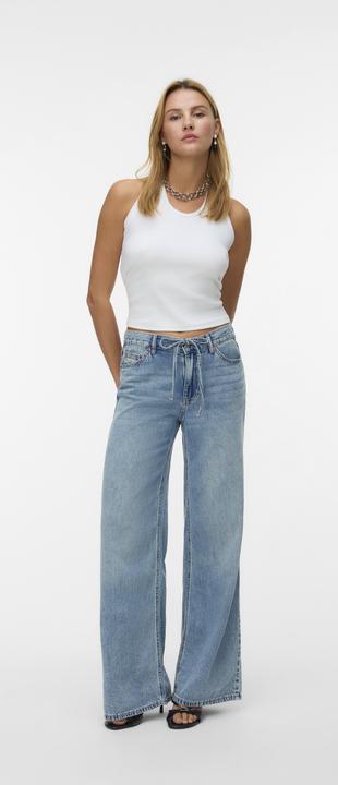 Actual product image Vero Moda VMREMY Mid Rise Gerade geschnitten Jeans Weit geschnitten (W31/L32)