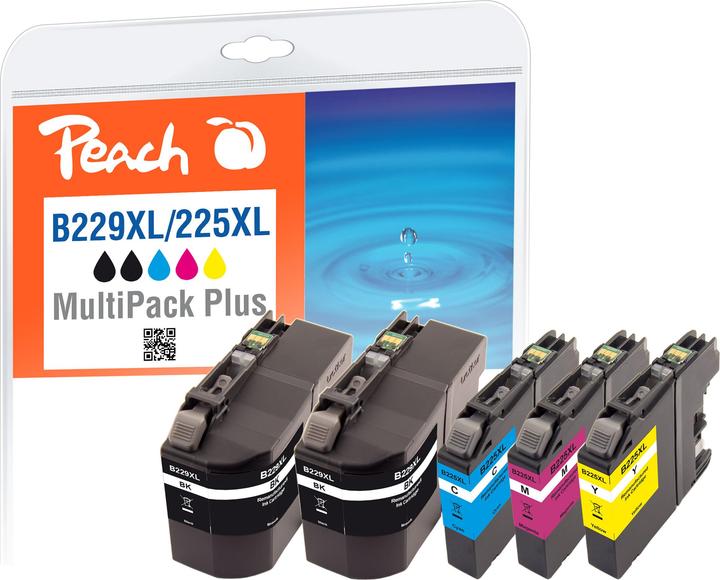 Produktbild Peach B229XL/225XL MultiPack Plus (BK, C, M, Y)