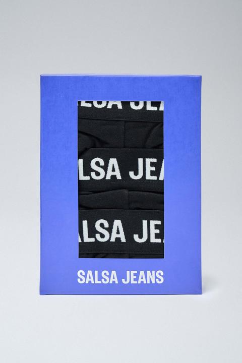 Produktbild Salsa Jeans Trunks 3 Branding And Solid Trunks Pack (S)