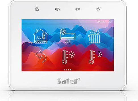 Produktbild Satel INT-TSG2-W touch control panel (4.3") pixels
