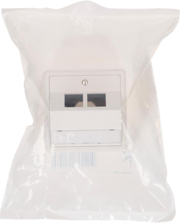 Actual product image Feller Edizio.liv Netzwerk 2x Aufnahme S-One RJ45