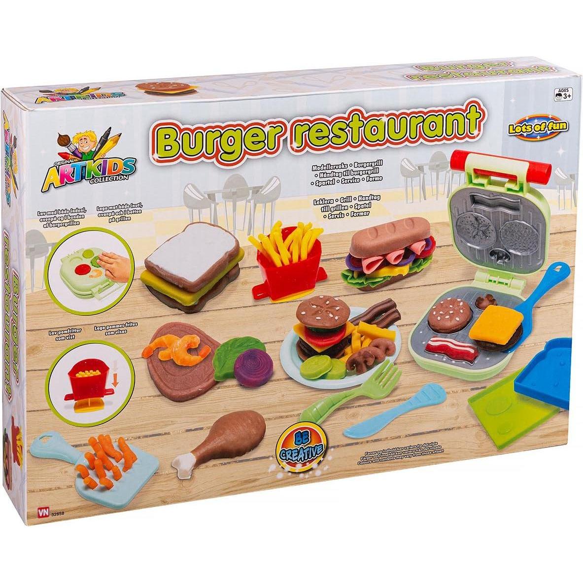 VN Toys ArtKids - Dough - Burger Restaurant (32858)