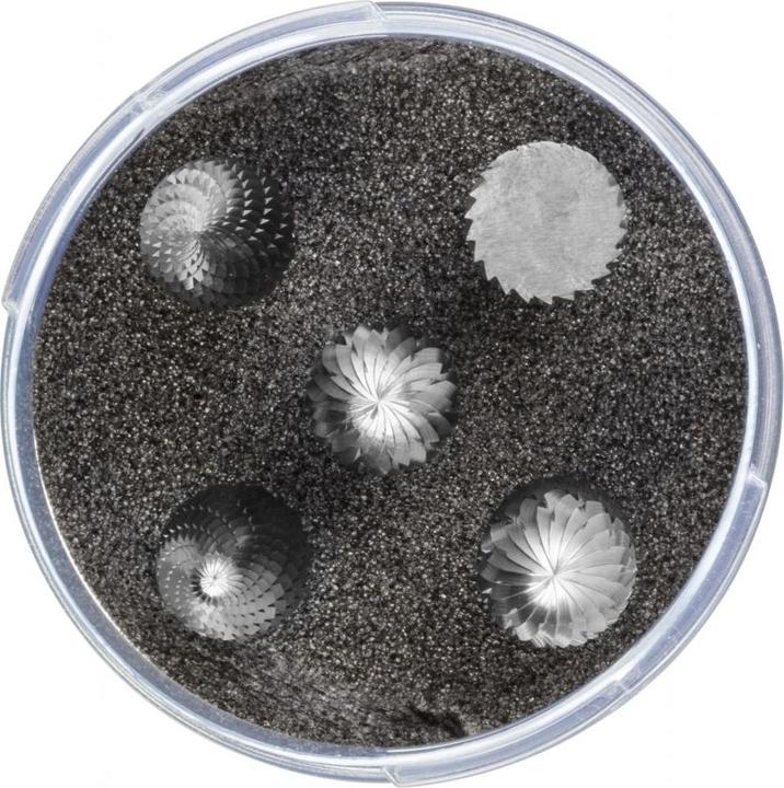 Actual product image Lukas Milling cutter set F5 5-piece shank 6 mm