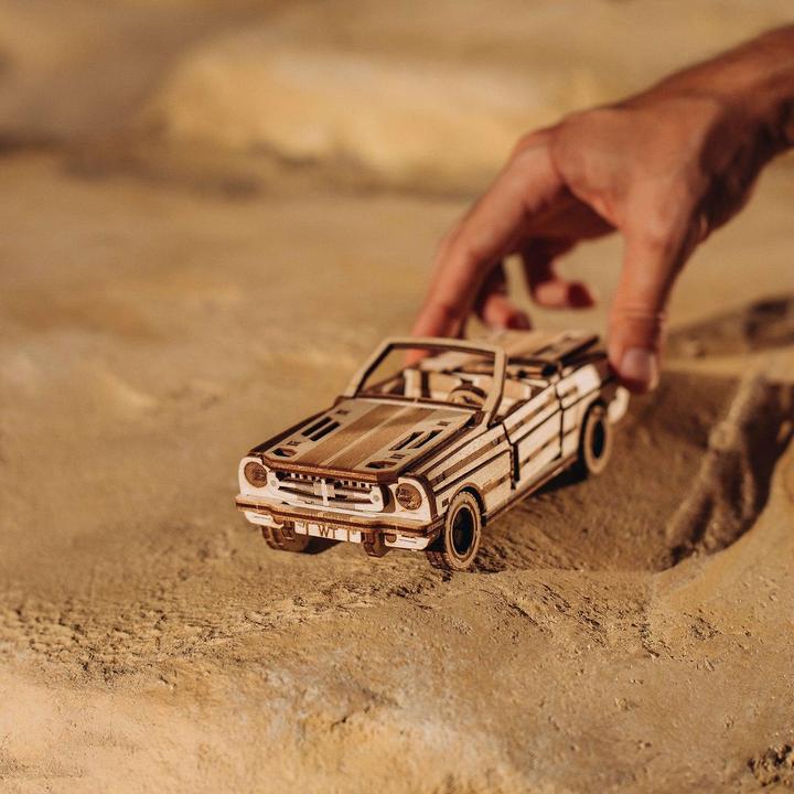 Image du produit Wood Trick Kit de voiture - Kit de construction en bois 3D