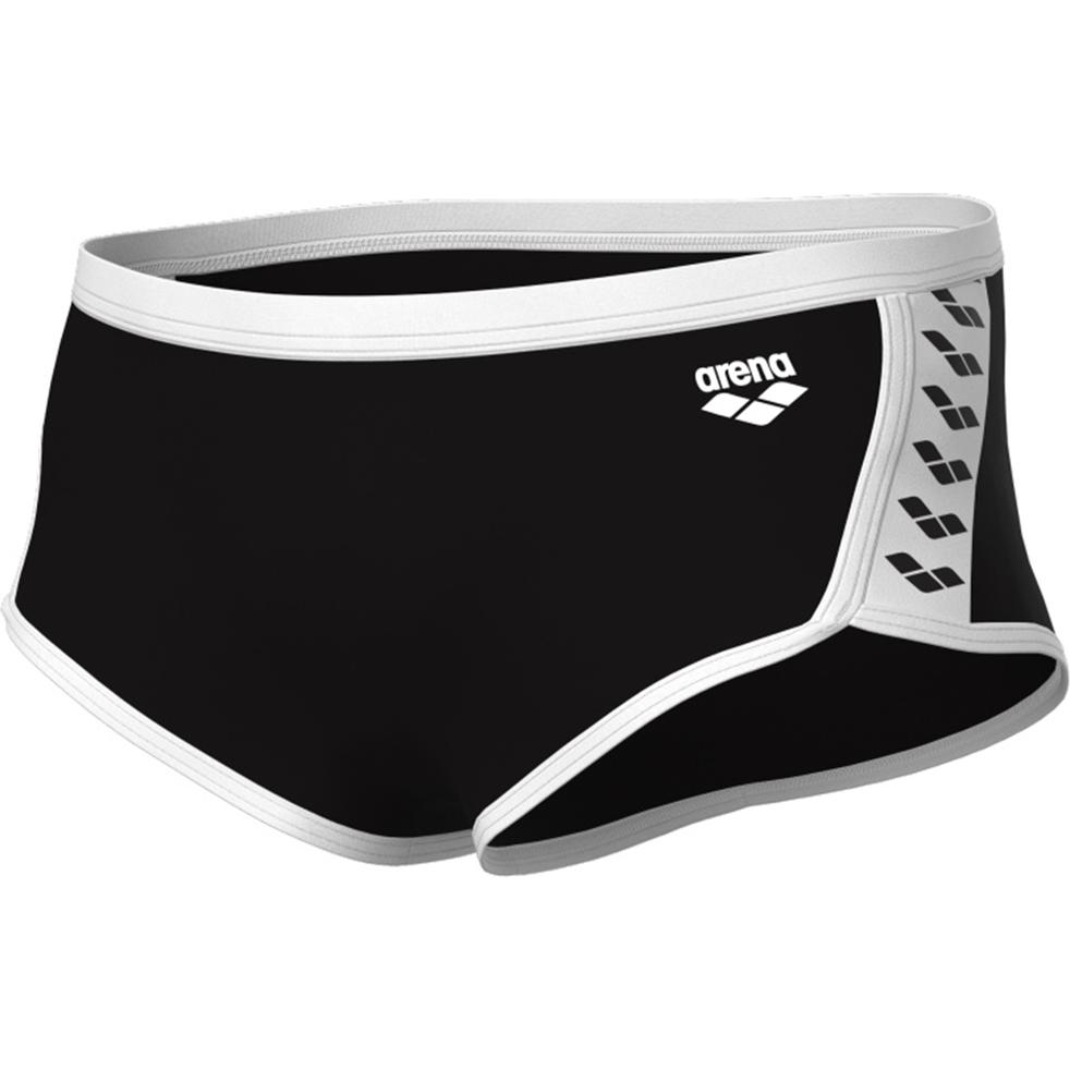 Arena, Herren, Badehose, M Icons Swim Low Waist Short Solid, Schwarz, (4)