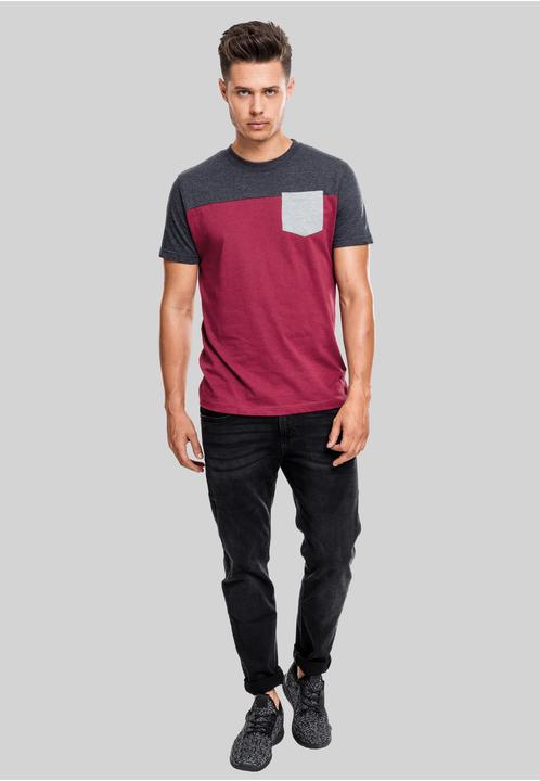 Produktbild Urban Classics 3-Tone Pocket Tee (M)