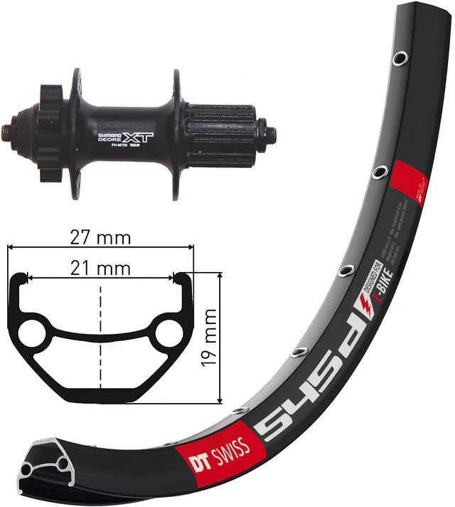 DT Swiss DeoreXT (Rear wheel, 26")