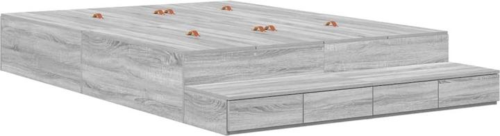 Actual product image vidaXL Storage bed (140 x 190 cm)