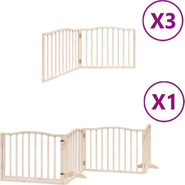 Produktbild vidaXL Hundetor