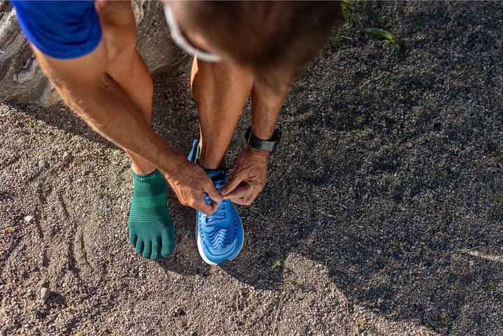 Actual product image Furoshiki Injinji Run No-Show (S)
